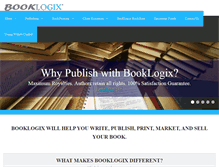 Tablet Screenshot of booklogix.com